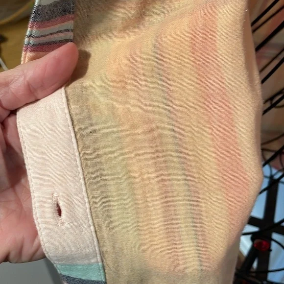 🍑🍑🍑BOGOHO 🍑🍑🍑Plaid  Button Down LS Shirt - Picture 9 of 9